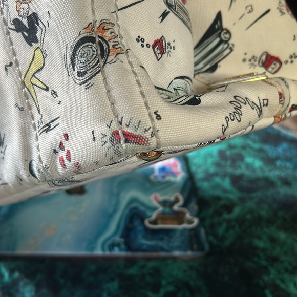 Prada Canapa American Car Hawaii RARE Ivory Tote Bag - Picture 3 of 15